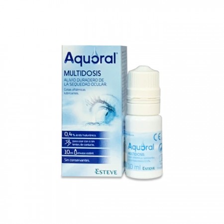 AQUORAL GOTAS  LUBRICANTES MULTIDOSIS 10 ML