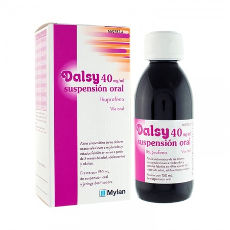 DALSY 40 MG/ML SUSPENSION ORAL 150 ML