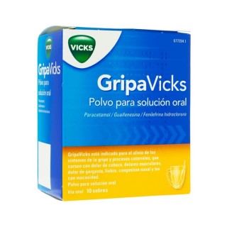 GRIPAVICKS 10 SOBRES POLVO PARA SOLUCION ORAL