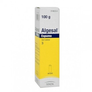 ALGESAL 10 mg/g + 100 mg/g ESPUMA CUTANEA 1 ENVASE A PRESION 100 g