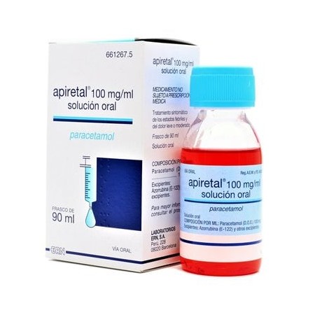 APIRETAL 100 MG/ML SOLUCION ORAL 90 ML