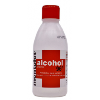 ALCOHOL 96¦ MONTPLET 1 FRASCO 250 ML