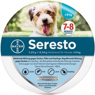 SERESTO COLLAR PERROS PEQUEÑOS MENOS DE 8 KG