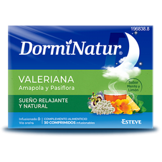 DORMINATUR VALERIANA 30 COMPRIMIDOS INFUSIONABLES