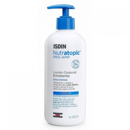 ISDIN NUTRATOPIC LOCION EMOLIENTE PIEL ATOPICA 400 ML 20 % DTO