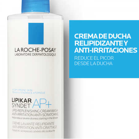 Crema de ducha relipidizante y anti-irritaciones La Roche-Posay Lipikar Syndet AP+