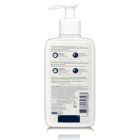 CERAVE LIMPIADOR CREMA HIDRATANTE ESPUMOSA 236 ML