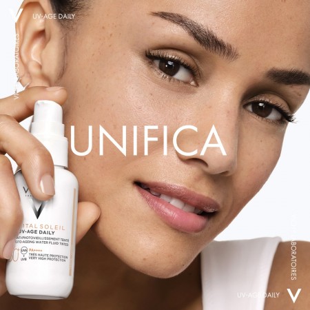 VICHY CAPITAL SOLEIL UV-AGE DAILY SPF50+ PIGMENT CON COLOR TONO CLARO 40 ML