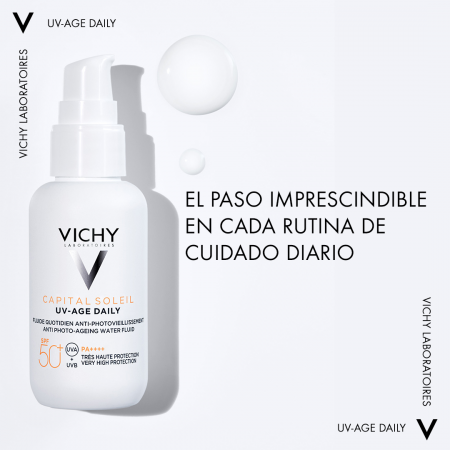 VICHY CAPITAL SOLEIL UV-AGE DAILY SPF50+ FLUIDO ANTIEDAD 40ML
