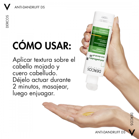 DERCOS CHAMPU DS ANTICASPA SECA 200 ML