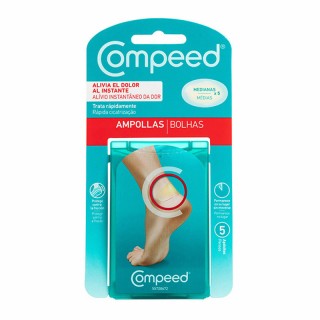 COMPEED AMPOLLAS APOSITO HIDROCOLOIDE TALON T-MED 5 APOSITOS