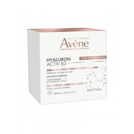 AVENE HYALURON ACTIV B3 AQUA GEL CREMA REGENERADORA CELULAR 50 ML