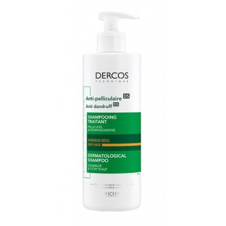 DERCOS CHAMPU ANTICASPA CABELLO SECO 390 ML