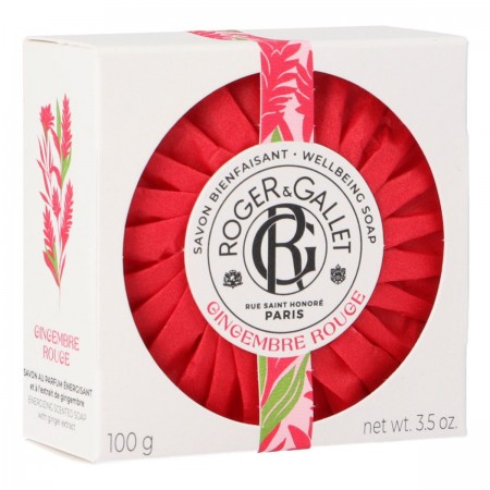 ROGER & GALLET JABON PASTILLA PERFUMADO GINGEMBRE ROUGE 100 G