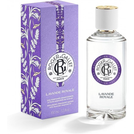 ROGER & GALLET AGUA PERFUMADA DE BIENESTAR HERITAGE LAVANDE ROYALE 100 ML