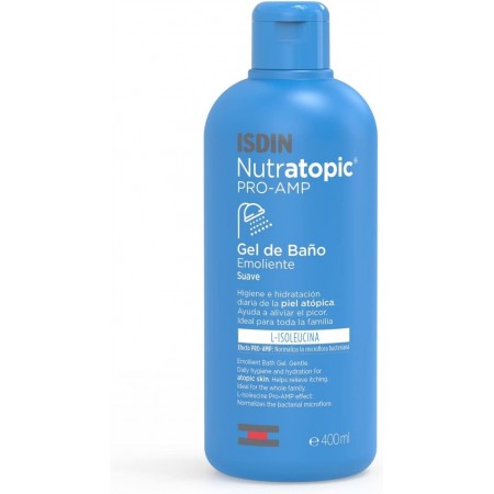 ISDIN NUTRATOPIC PRO-AMP GEL DE BAÑO PIEL ATOPICA 400 ML