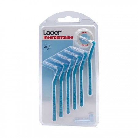 LACER CEPILLO INTERDENTAL CONICO 0.8MM 6 UNIDADES