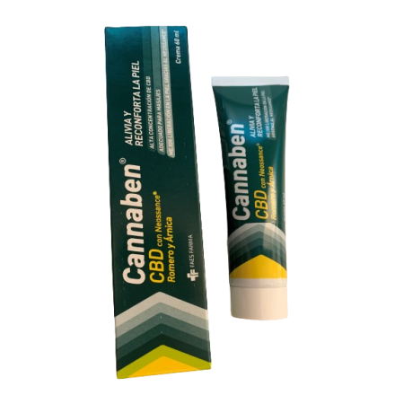 CANNABEN CBD ROMERO Y ARNICA CREMA 60 ML
