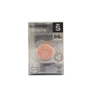SUAVINEX CHUPETE TETINA DE SILICONA PREMIUM FISIOLOFICO 0- 4 MESES