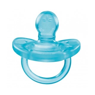 CHUPETE SILICONA CHICCO PHYSIO SOFT ANATOMICO GO 4 M+ AZUL