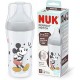 BIBERON PP SILICONA NUK PERFECT MATCH FLUJO M 260 ML MICKEY COLOR GRIS
