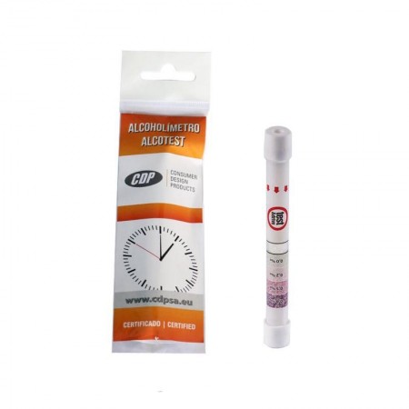 ALCOHOLIMETRO TEST ALCOHOL DESECHABLE 1 UNIDAD