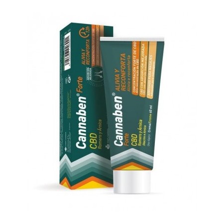 CANNABEN FORTE CBD ROMERO Y ARNICA CREMA 60 ML