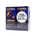 CONTROL FINISSIMO XTRA LARGE XL 12 X 2 PRESERVATIVOS
