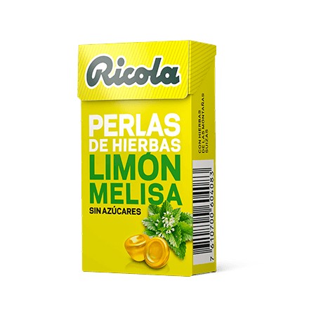 RICOLA PERLAS SIN AZUCAR HIERBAS 25 G
