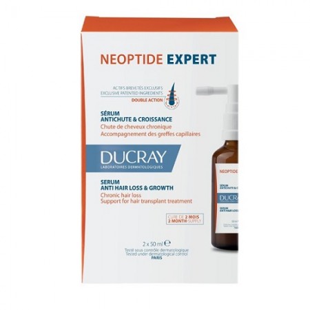 DUCRAY NEOPTIDE EXPERT SERUM LOCION ANTICAIDA Y CRECIMIENTO 100ML (2X50ML)