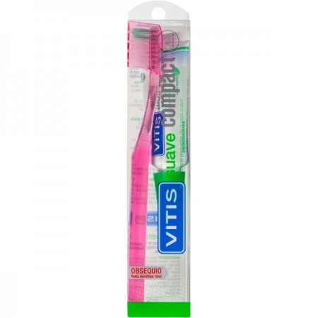 VITIS CEPILLO DENTAL ADULTO COMPACT SUAVE 1 UNIDAD