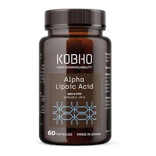 KOBHO ALPHA LIPOIC ACID CON VITMINA C Y E 60 CAPSULAS