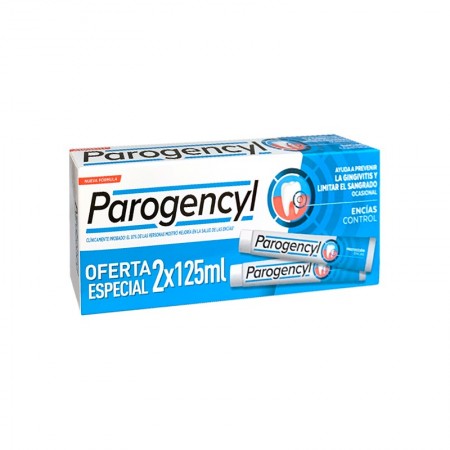 PAROGENCYL CONTROL DUPLO PASTA DENTAL 2 X 125 ML