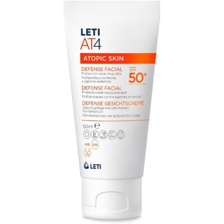LETI AT4 DEFENSE FACIAL SPF50+ CREMA 50 ML