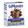 BIMANAN BATIDO SUSTITUTIVO SABOR A CHOCOLATE 6 SOBRES X 50G