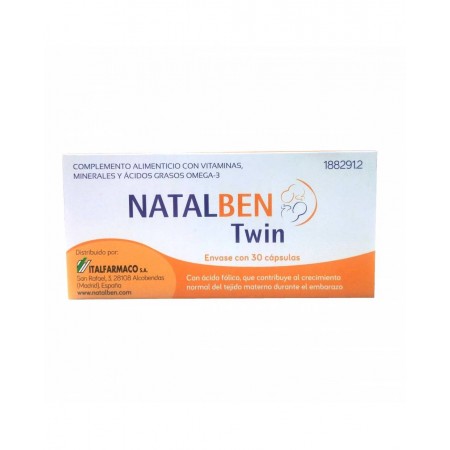 NATALBEN TWIN 30 CAPSULAS