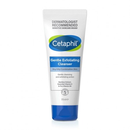 CETAPHIL GEL EXFOLIANTE LIMPIADOR PIEL MIXTA/GRASA 178 ML