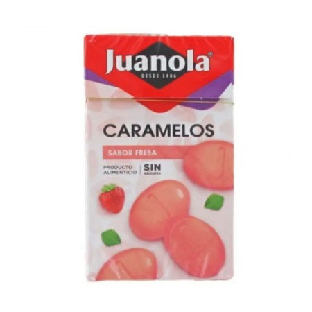 JUANOLA CARAMELOS SABOR FRESA 50 G