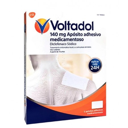 VOLTADOL 140 MG 10 APOSITOS ADHESIVOS MEDICAMENTOSOS