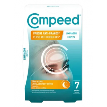 COMPEED PARCHE ANTI-GRANOS LIMPIADOR TRIPLE ACCION 7 UNIDADES