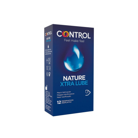 CONTROL NATURE EXTRA LUBE PRESERVATIVOS 12 UNIDADES