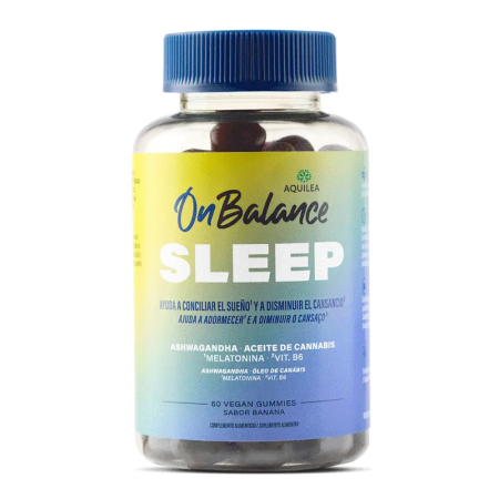 AQUILEA ONBALANCE SLEEP 60 GOMINOLAS SABOR BANANA