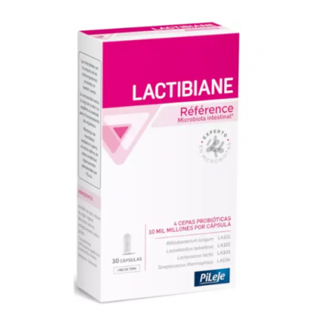 LACTIBIANE REFERENCE MICROBIOTA INTESTINAL PILEJE 30 CAPSULAS