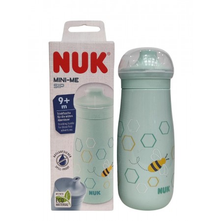 TAZA MINI-ME SIP IT PP NUK +9 MESES 1 UNIDAD 300 ML ABEJA