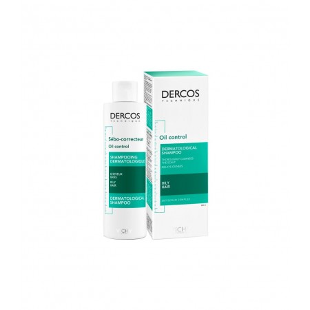 DERCOS CHAMPU TRATANTE SEBO CORRECTOR 200 ML