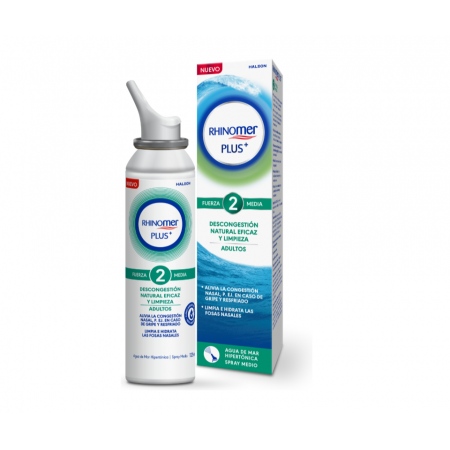 RHINOMER PLUS FUERZA 2 MEDIA ADULTOS SPRAY 125 ML