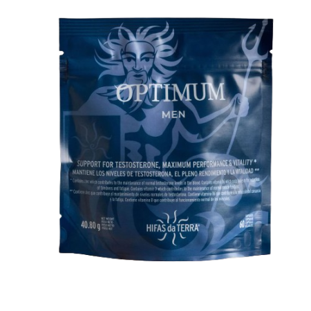 OPTIMUM MEN 60 CAPSULAS HIFAS DA TERRA 40.80 G