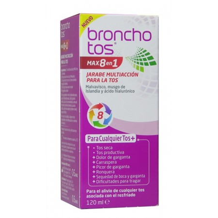 BRONCHOTOS MAX 8 EN 1 SOLUCION ORAL 120 ML