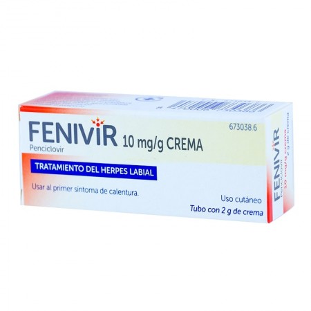 FENIVIR 10 MG/G CREMA 2 G