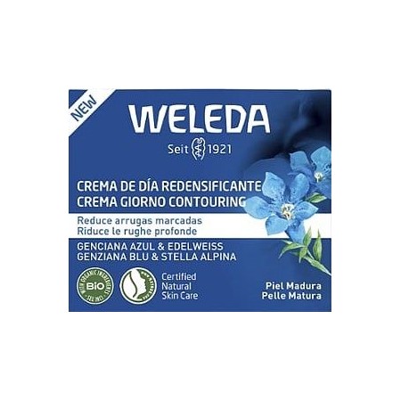 WELEDA CREMA DE DIA REDENSIFICANTE DE GENCIANA AZUL Y EDELWEISS 40 ML